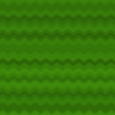 Renkli paralel dalgalarla soyut dekoratif yeşil arkaplan