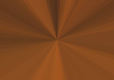 Merkezden uzanan çizgileri olan soyut modern turuncu arkaplan