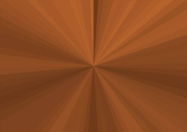 Merkezden uzanan çizgileri olan soyut modern turuncu arkaplan