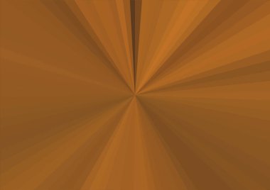 Merkezden uzanan çizgileri olan soyut modern turuncu arkaplan