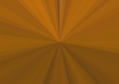 Merkezden uzanan çizgileri olan soyut modern turuncu arkaplan