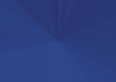 Merkezden uzanan çizgileri olan soyut modern mavi arkaplan