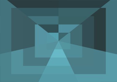 Büyük geometrik şekilli soyut modern arkaplan