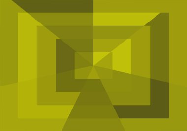 Büyük geometrik şekilli soyut sarı arkaplan