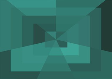 Büyük geometrik şekilli soyut modern mavi arkaplan