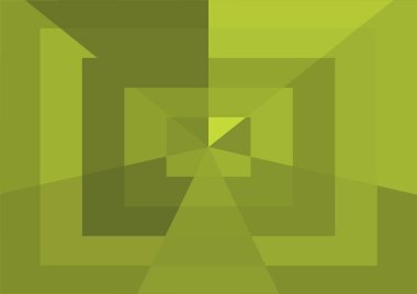 Büyük geometrik şekilli soyut sarı arkaplan