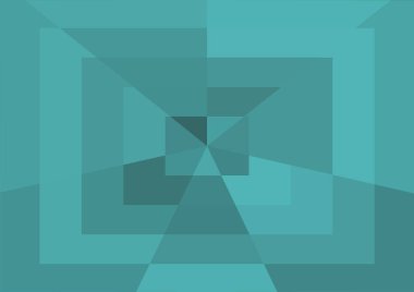 Büyük geometrik şekilli soyut modern mavi arkaplan