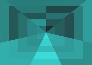 Büyük geometrik şekilli soyut modern arkaplan