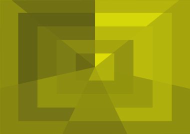 Büyük geometrik şekilli soyut sarı arkaplan