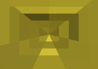 Büyük geometrik şekilli soyut sarı arkaplan