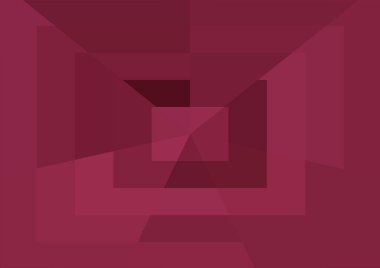 Büyük geometrik şekilli soyut kırmızı arkaplan