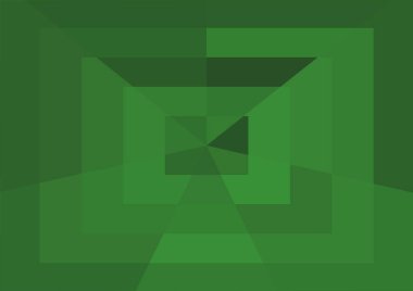 Büyük geometrik şekillere sahip soyut modern yeşil arkaplan