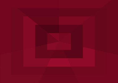 Büyük geometrik şekilli soyut kırmızı arkaplan