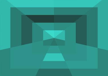 Büyük geometrik şekilli soyut modern arkaplan