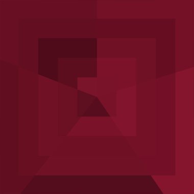 Büyük geometrik şekilli soyut kırmızı arkaplan