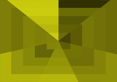 Büyük geometrik şekilli soyut sarı arkaplan