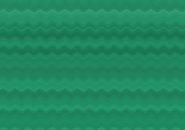 Abstract Decorative Green Background Colored Parallel Waves — Stock Photo, Image