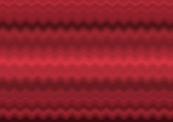 Abstract Decorative Red Background Colored Parallel Waves — Stock Photo, Image