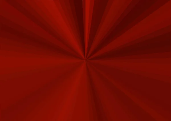 Merkezden Uzanan Çizgilerle Soyut Modern Kırmızı Arkaplan — Stok fotoğraf