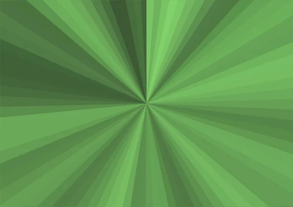 Fondo Verde Moderno Abstracto Con Rayas Que Extienden Desde Centro — Foto de Stock