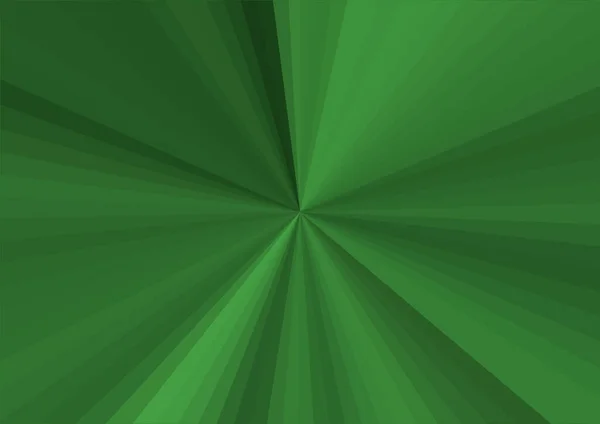 Fondo Verde Moderno Abstracto Con Rayas Que Extienden Desde Centro — Foto de Stock