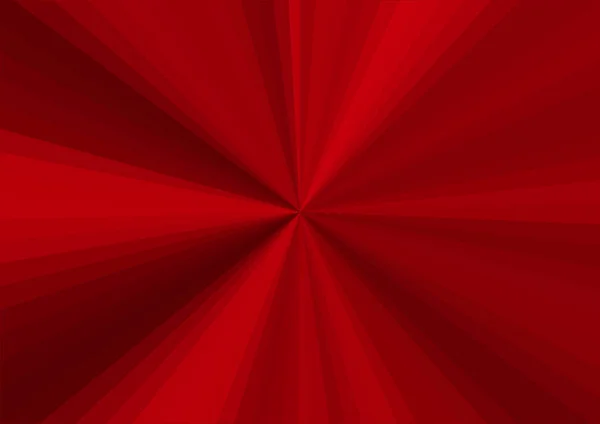 Fondo Rojo Moderno Abstracto Con Rayas Que Extienden Desde Centro — Foto de Stock