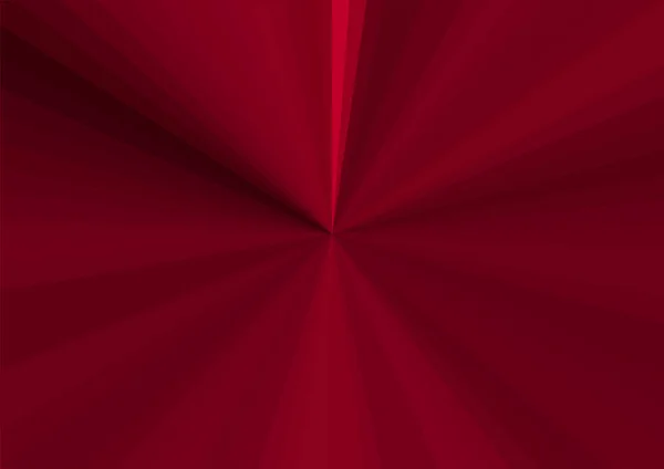 Fondo Rojo Moderno Abstracto Con Rayas Que Extienden Desde Centro — Foto de Stock