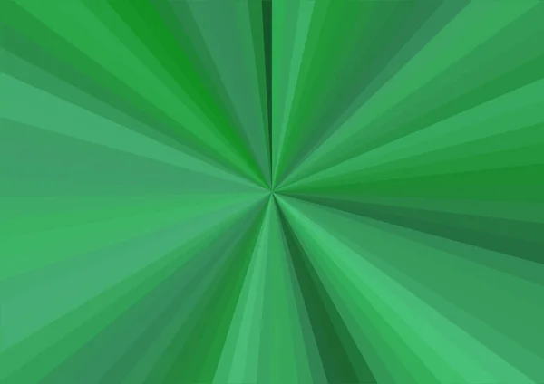 Fondo Verde Moderno Abstracto Con Rayas Que Extienden Desde Centro — Foto de Stock