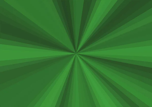 Абстрактный Современный Зеленый Фон Вытянутыми Центра Полосами — стоковое фото