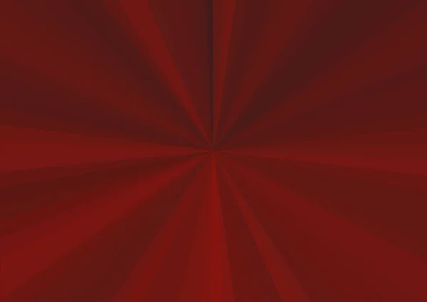 要約中央から伸びる縞のある現代的な赤の背景 — ストック写真