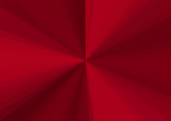 Fondo Rojo Moderno Abstracto Con Rayas Que Extienden Desde Centro — Foto de Stock