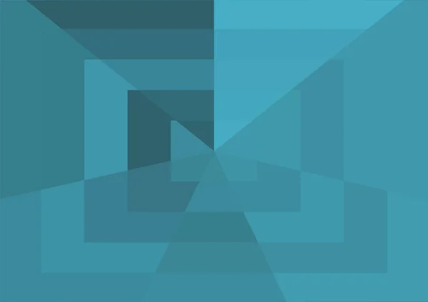 Fondo Azul Moderno Abstracto Con Grandes Formas Geométricas — Foto de Stock