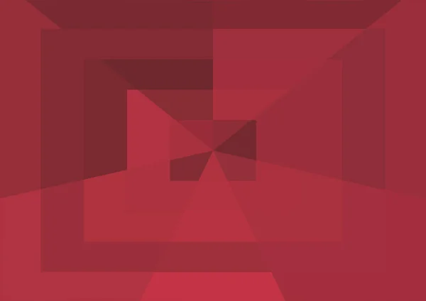Абстрактний Сучасний Червоний Фон Великими Геометричними Фігурами — стокове фото