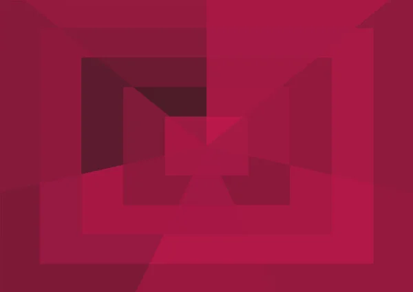 Абстрактный Современный Красный Фон Большими Геометрическими Формами — стоковое фото