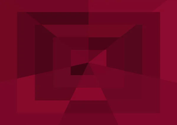 Fondo Rojo Moderno Abstracto Con Grandes Formas Geométricas — Foto de Stock