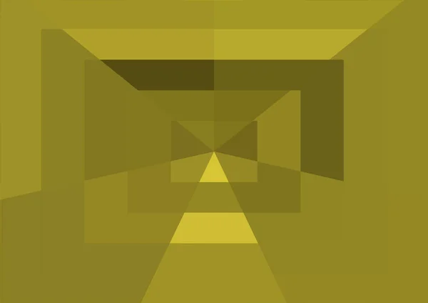 Büyük Geometrik Şekilli Soyut Sarı Arkaplan — Stok fotoğraf