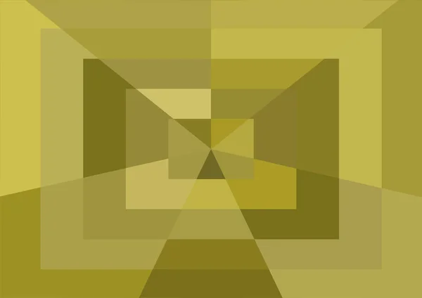 Abstrato Moderno Fundo Amarelo Com Grandes Formas Geométricas — Fotografia de Stock