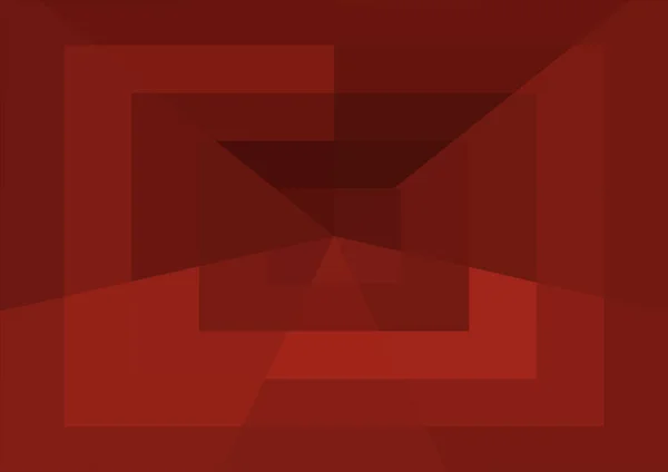 Abstract Moderne Rode Achtergrond Met Grote Geometrische Vormen — Stockfoto