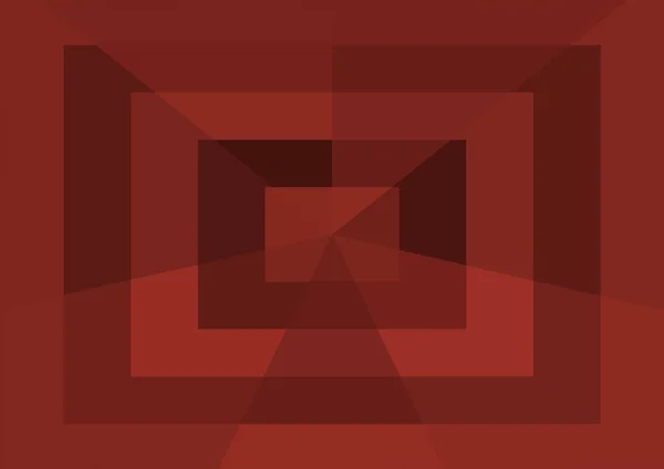 Abstrato Moderno Fundo Vermelho Com Grandes Formas Geométricas — Fotografia de Stock