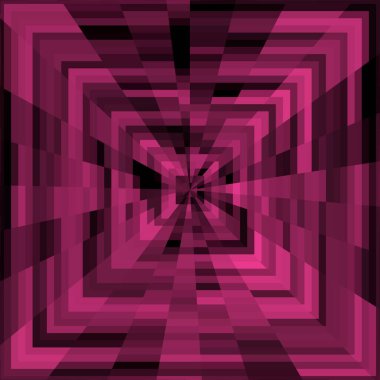 Piksel ve projeksiyon efektli soyut modern arkaplan