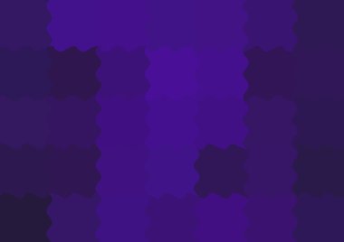 Dalgalarla dalgalanan büyük renk kare pikselleri ile soyut dekoratif arkaplan