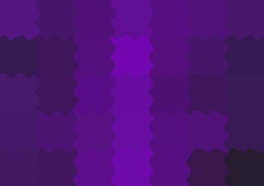 Dalgalarla dalgalanan büyük renk kare pikselleri ile soyut dekoratif arkaplan