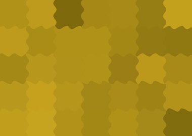 Dalgalarla dalgalanan büyük renk kare pikselleri ile soyut dekoratif arkaplan