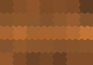 Dalgalarla dalgalanan büyük renk kare pikselleri ile soyut dekoratif arkaplan