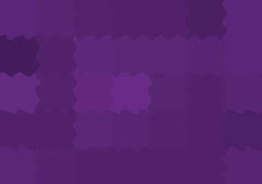 Dalgalarla dalgalanan büyük renk kare pikselleri ile soyut dekoratif arkaplan