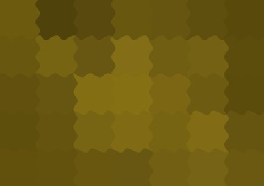 Dalgalarla dalgalanan büyük renk kare pikselleri ile soyut dekoratif arkaplan