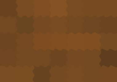 Dalgalarla dalgalanan büyük renk kare pikselleri ile soyut dekoratif arkaplan