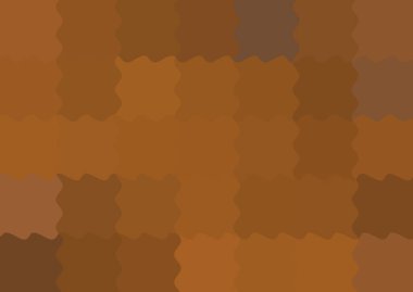 Dalgalarla dalgalanan büyük renk kare pikselleri ile soyut dekoratif arkaplan