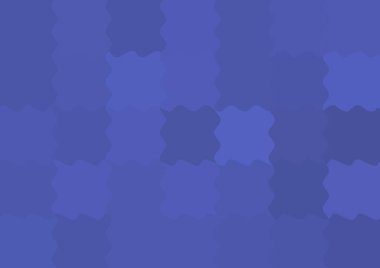 Dalgalarla dalgalanan büyük renk kare pikselleri ile soyut dekoratif arkaplan