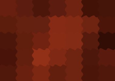 Dalgalarla dalgalanan büyük renk kare pikselleri ile soyut dekoratif arkaplan